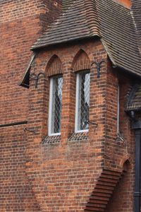 Red House (1859), Bexleyheath. Designed by Philip Webb for William Morris.