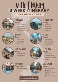 Are you planning your epic 3-week Vietnam Backpacking Itinerary? I’m sharing the details on my tried & true personal 3-Week Vietnam Backpacking trip.