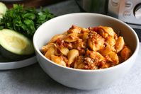 Instant Pot Cheesy Taco Pasta