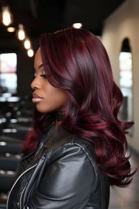 The Hottest Shades of Burgundy Hair Color for 2024 - Flo's Blog