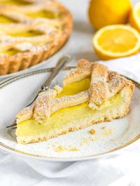 This vegan lemon tart is a popular Italian recipe that everyone will love. It's sweet, refreshing, and made with really simple ingredients that you already have in your pantry. You can make it with a soft crust or crunchy crust. We'll show you both.