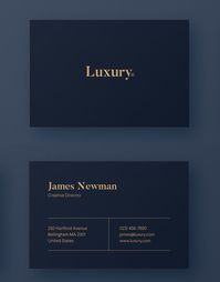 Modern Business Card Examples - 9