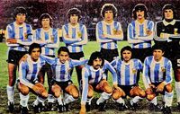 EQUIPOS DE FÚTBOL: Selección de ARGENTINA