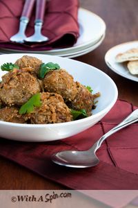 Kafta Curry -  Luscious Curry of Meat Balls | With A Spin