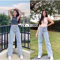 Highwaist Culottes Jeans For Women Loose | Shopee Malaysia