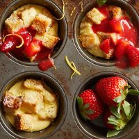 Overnight Lemon-Cream French Toast Cups