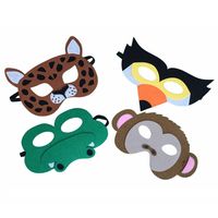 Felt Animal Masks - Etsy