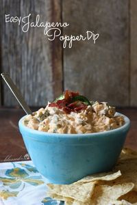 Easy Jalapeno Popper Dip