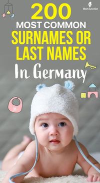 Germany is a land that has undergone various political and geographical changes. These changes had their influence on German surnames that were often based on the places and the profession of the people.