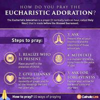 Eucharistic Adoration