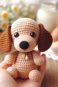 Amigurumi Cute Dog Free Pattern-4 – Free Amigurumi Crochet