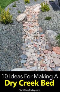 10 Ideas On Making Your Own Dry Creek Bed -