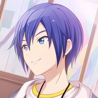 ➥ . KAITO | VIRTUAL SINGER – Vivid BAD SQUAD  ✦  3☆ card, "wanring to grow together" – untrained (azusawa kohane's card – cameo)