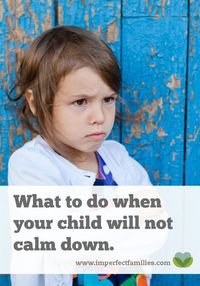 How to help your tantruming child calm down