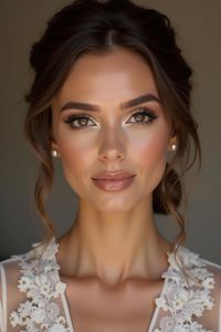 bridesmaid makeup hoody eyes