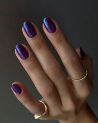 20+ Dark Purple Nail Ideas to Elevate Your Style Game - WomenSew