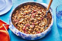 Southern Black-Eyed Peas For Good Luck In The New Year