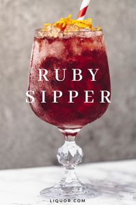 A splash of citrus is all it takes to highlight the floral notes in this gin cocktail. The Ruby Sipper is a refreshing mix of these natural flavors, both perfectly suited for summer.