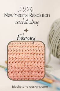 Learn to crochet the Forked Cluster stitch pattern! The crochet Forked Cluster Stitch is a dense, textured stitch with a beautiful, reversible finish. It is simple to recreate and fun to work up! This stitch is the February 2024 New Year’s Resolution CAL stitch.