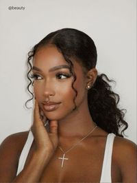 soft glam for black women