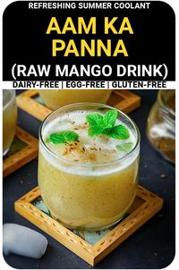 When it comes to summer entertaining, I am all about make-ahead beverages. Drinks that are quick to pull together; with minimal effort. That's the reason I love making this delicious- aam ka Panna! #aamkapanna #rawmangodrink #mangodrink #summerdrinks