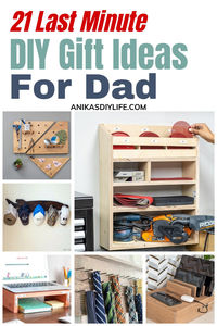 These simple last-minute DIY gifts for him are perfect for any occasion! He will love these ideas and they will not be shoved in a drawer! #AnikasDIYLife