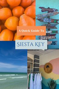 Located on the west coast of Florida, Siesta Key is consistently rated one of the the top places to visit in Florida, and for good reason. Known for its white sand beaches, crystal water, and vibrant nightlife, Siesta Key is the perfect destination if you are in need of some sunshine and beach days. This quick guide to Siesta Key, Florida is perfect for anyone looking for a fabulous beach vacation.