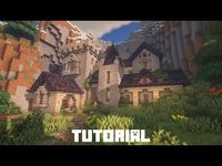 Minecraft: Dwarven Mountainside Castle Tutorial! - YouTube