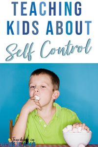 Teaching Self Control - A Fun Experiment