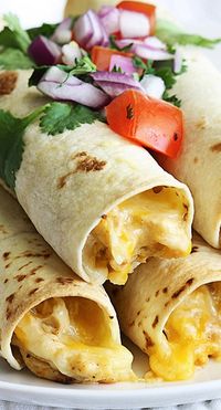 Slow Cooker Cream Cheese Chicken Taquitos