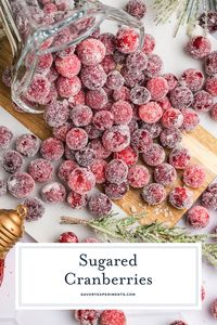 Sugared Cranberries - Savory Experiments