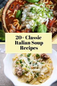 Savor the essence of Italian cooking year-round with these 20+ classic soup recipes. From light summer gazpacho to hearty winter pasta e fagioli, find the perfect soup for every season and occasion.