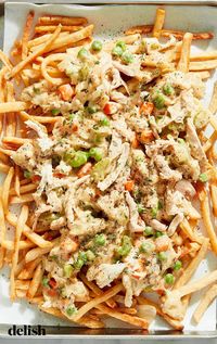 Chicken Pot Pie Poutine Is Our New Favorite Hack For Frozen FriesDelish