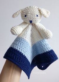 Puppy Baby Lovey - Free Crochet Pattern