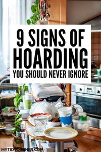 Looking to know the warning signs of a hoarder? Here are some of the signs you a hoarder. These are common symptoms of hoarding to watch out for. You should never ignore these signs of hoarding.