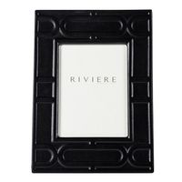 One can expect only the highest of quality when it comes to Riviere’s top of the line materials and innovatively designed pieces, like this luxurious picture frame. . leather picture frames, picture frame, picture frames, luxe picture frame, black picture frame