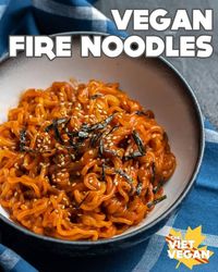 Vegan Fire Noodles