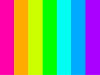 Color Coded Rainbow and Neon Rainbow Colored Desktop Wallpaper | TpT