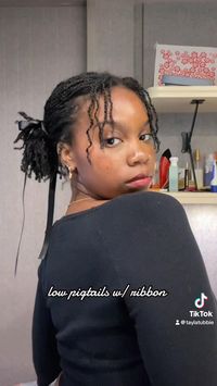 natural hair, mini twist, mini twists hairstyles, natural hair inspo, mini twist short hair, type 4 hair styles, ribbon hairstyles, blacl girl hair inspo