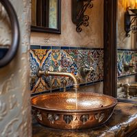 48 Mediterranean Bathroom Designs That Will Transport You To Paradise - Edward George