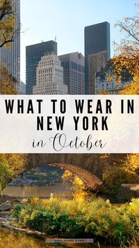 New York October outfit guide #newyork #nyc #packingfornyc #newyorkpackingtips