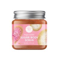 Ingredients- - Argan Oil , Almond oil, Coconut oil , Avocado Oil , Vitamin E , Jojoba Oil , White Sugar, Brown sugar , GLYCERIN, POLYSORBATE 20, SHEA BUTTER, AVOCADO OIL , MICROCRYSTALLINE WAX, SORBIC ACID,, Vanilla essential oils , Geranium essential oils, Vetiver essential oils , COFFEE EXTRACTS, & Lemon Oils Sugar Cookie Sugar Body Scrub Smooth Hydrates + Softens Directions: Apply a generous amount to damp or dry skin, Buff in circular motions for even coverage and effective exfoliation, and