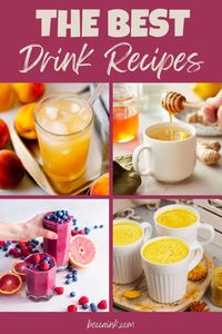 Looking for delicious and hydrating drink recipes to quench your thirst? Look no further than these tasty ideas for creating your favorite beverages. From antioxidant smoothies and morning breakfast lattes to golden milk for wellness and immune boosting teas, these wonderful recipes are perfect for breakfast, lunch, dinner or anytime in between! Try these creative drink ideas to wash down your favorite meal or dessert or to share with friends and family and parties and gatherings.