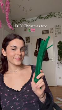 Unwrap the magic of the season with this enchanting DIY Christmas tree craft! 🎄✨ Follow along step by step as we turn ordinary mini pipe cleaners into a festive masterpiece. 🌟 Get ready to add a touch of holiday joy to your home! 🎁#reels #christmas #christmasdecor #christmastree #christmasdecorations #christmastime #christmasdecorating #foryou #craft #craftidea