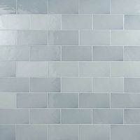 Bellami Azul Zucchero 5x10 Glazed Ceramic Tile | Tilebar.com