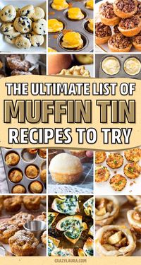 If you’re looking for a new quick and easy single pan recipe to try, check out these muffin tin recipe ideas and examples to get inspired to start baking your own!