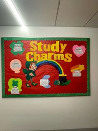 Resident assistant, college bulletin boards, study tips, housing