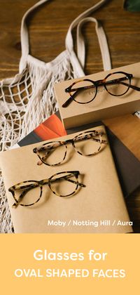 The full-rim round-shaped frames of MOBY by EyeBuyDirect are both chic and straightforward in style, which will take all of the guesswork out of eyeglasses. Or add some glamour and sophistication with ivory tortoise eyeglasses like NOTTING HILL. #EyeBuyDirect #OvalFaceShape #RoundGlasses #TortoiseshellGlasses