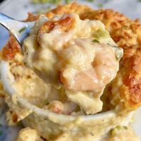 Cheddar Bay Biscuit Seafood Pot Pie | kingcooks