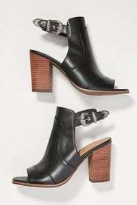 Seychelles Western Buckle Shooties | Anthropologie Shooties